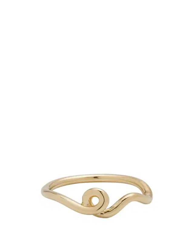 Wow Mini Ring in 9K Yellow Gold