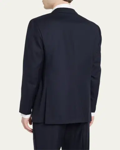 Kiton Men's Solid Cashmere Blazer | Thumbnail 3 Kiton Men's Solid Cashmere Blazer | Thumbnail 3