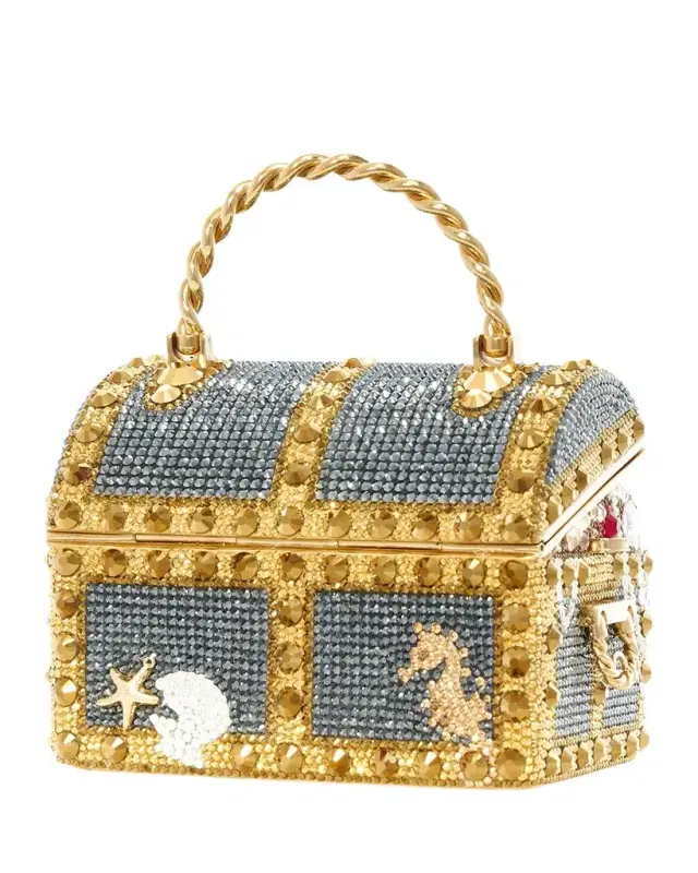 Treasure Chest Crystal Minaudiere