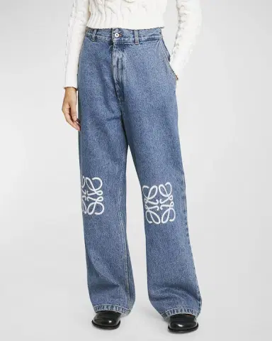 Loewe Anagram Baggy Jeans | Thumbnail 2