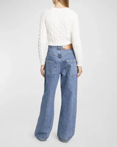 Loewe Anagram Baggy Jeans | Thumbnail 4