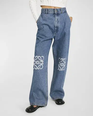 Loewe Anagram Baggy Jeans | Thumbnail 7