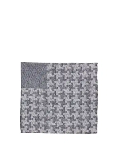 Simonnot Godard Men's Irregular Box-Print Cotton Handkerchief | Thumbnail 1