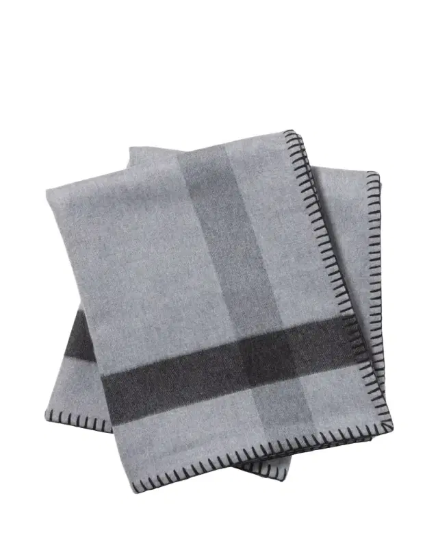 Sofia Cashmere Double-Face Cashmere Throw Blanket, 56" x 72"