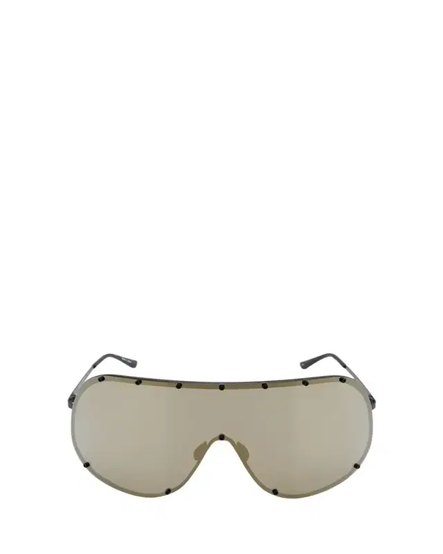 Men's Rimless Stainless Steel Shield Sunlgasses
