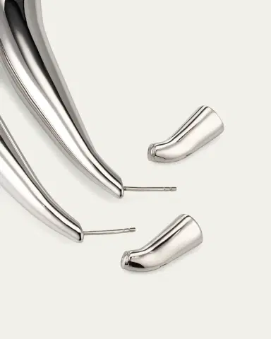 Bottega Veneta Sardine Earrings | Thumbnail 4