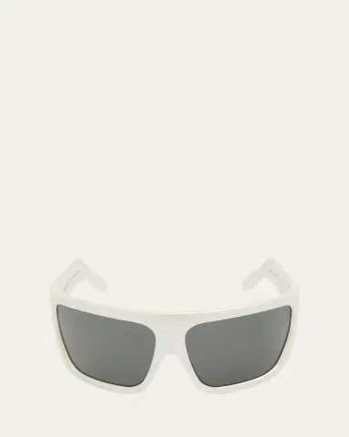 Rick Owens Men's Davis Wrap Sunglasses | Thumbnail 3 Rick Owens Men's Davis Wrap Sunglasses | Thumbnail 3
