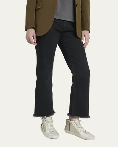 Golden Goose Slide Mid-Top Metallic Leather Sneakers | Thumbnail 2 Golden Goose Slide Mid-Top Metallic Leather Sneakers | Thumbnail 2
