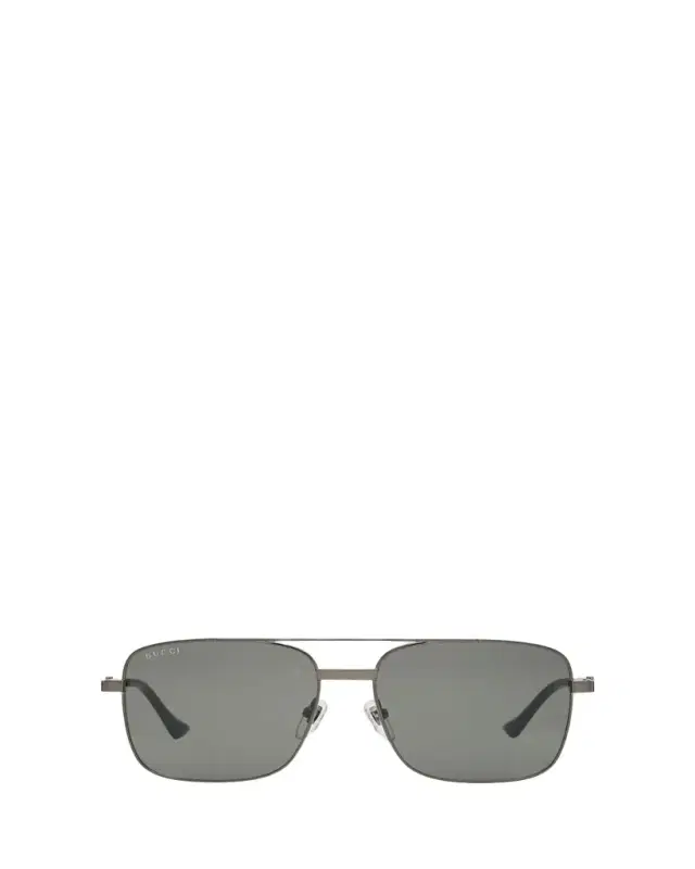 Men's Metal Rectangle Sunglasses
