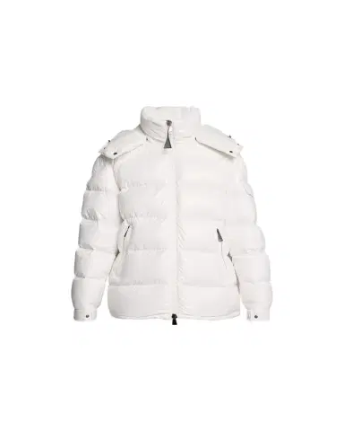 Moncler Maire Shiny Puffer Jacket with Removable Hood | Thumbnail 1