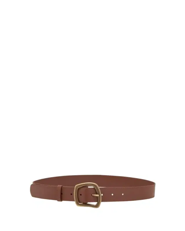 Gabriela Hearst Simone Medium Leather Belt