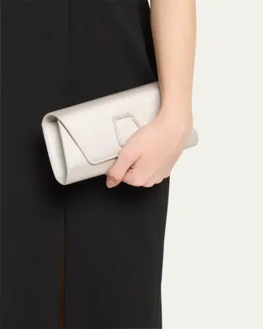 Akris Anouk Mini Crystal Satin Clutch Bag | Thumbnail 2 Akris Anouk Mini Crystal Satin Clutch Bag | Thumbnail 2