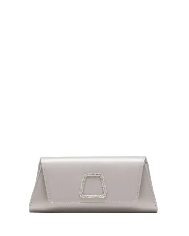 Anouk Mini Crystal Satin Clutch Bag