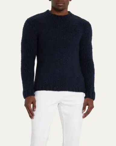 Gabriela Hearst Men's Lawrence Cashmere Sweater | Thumbnail 4
