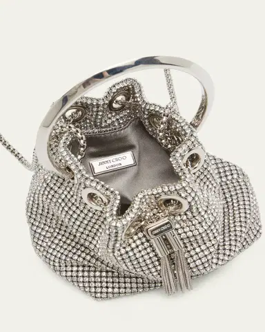 Jimmy Choo Bon Bon Micro Crystal Bucket Bag | Thumbnail 4 Jimmy Choo Bon Bon Micro Crystal Bucket Bag | Thumbnail 4