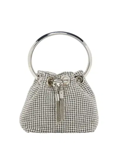 Jimmy Choo Bon Bon Micro Crystal Bucket Bag | Thumbnail 1 Jimmy Choo Bon Bon Micro Crystal Bucket Bag | Thumbnail 1