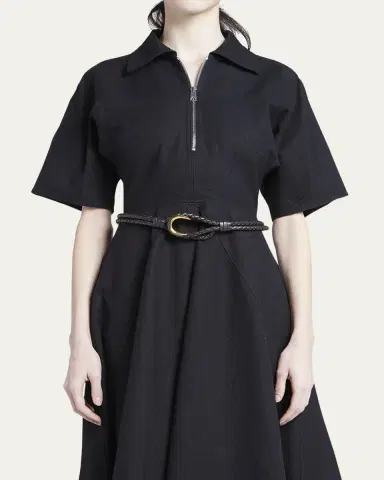 Bottega Veneta Braided Leather Waist Belt | Thumbnail 2