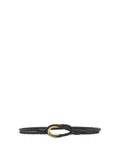 Bottega Veneta Braided Leather Waist Belt | Thumbnail 1