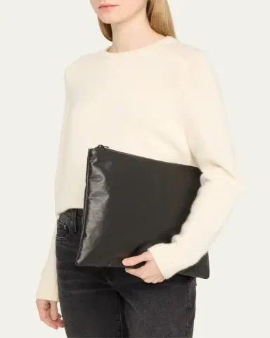 Kassl Zip Faux-Leather Clutch Bag | Thumbnail 2 Kassl Zip Faux-Leather Clutch Bag | Thumbnail 2