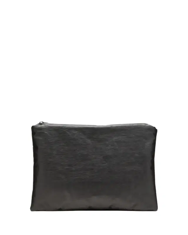 Kassl Zip Faux-Leather Clutch Bag