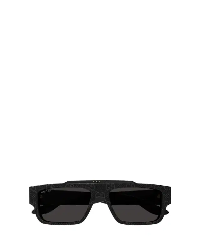 Gucci Men's GG1460Sm Acetate Rectangle Sunglasses