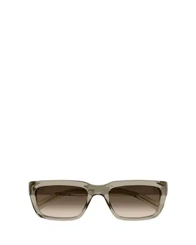 Saint Laurent Men's SL 615 Plastic Rectangle Sunglasses | Thumbnail 1