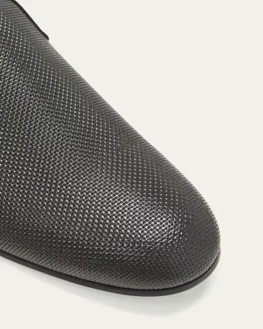 Giorgio Armani Men's Formal Leather Venetian Loafers | Thumbnail 7 Giorgio Armani Men's Formal Leather Venetian Loafers | Thumbnail 7