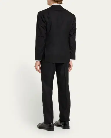 Cesare Attolini Men's 150s Wool Grosgrain Tuxedo | Thumbnail 3 Cesare Attolini Men's 150s Wool Grosgrain Tuxedo | Thumbnail 3