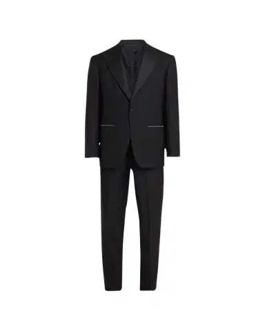 Cesare Attolini Men's 150s Wool Grosgrain Tuxedo | Thumbnail 1 Cesare Attolini Men's 150s Wool Grosgrain Tuxedo | Thumbnail 1