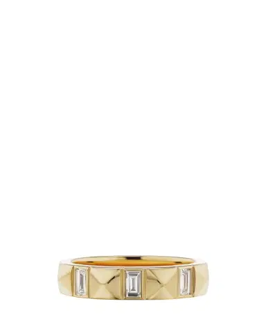 Harwell Godfrey 18K Diamond Pyramid Baguette Band | Thumbnail 1