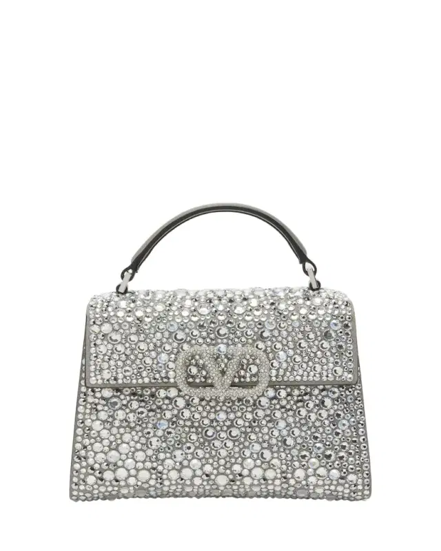 VSLING Mini Rhinestone Top-Handle Bag