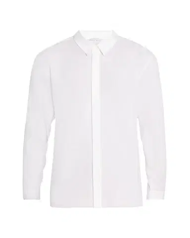 Gabriela Hearst Men's Nicolas Linen Sport Shirt | Thumbnail 1