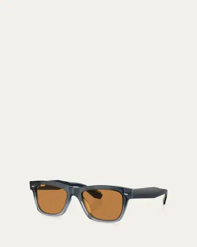 Oliver Peoples Men's N.04 Sun Acetate Rectangle Sunglasses | Thumbnail 2 Oliver Peoples Men's N.04 Sun Acetate Rectangle Sunglasses | Thumbnail 2