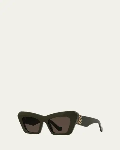 Loewe Anagram Acetate Cat-Eye Sunglasses | Thumbnail 4 Loewe Anagram Acetate Cat-Eye Sunglasses | Thumbnail 4