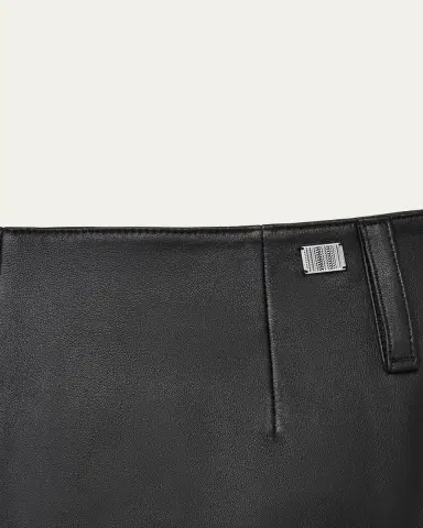 Marc Jacobs Leather Slim Pencil Midi Skirt | Thumbnail 5 Marc Jacobs Leather Slim Pencil Midi Skirt | Thumbnail 5