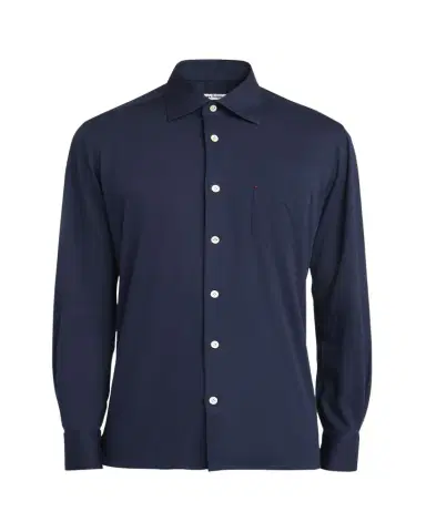 Kiton Men's Nerano Cotton Stretch Sport Shirt | Thumbnail 1