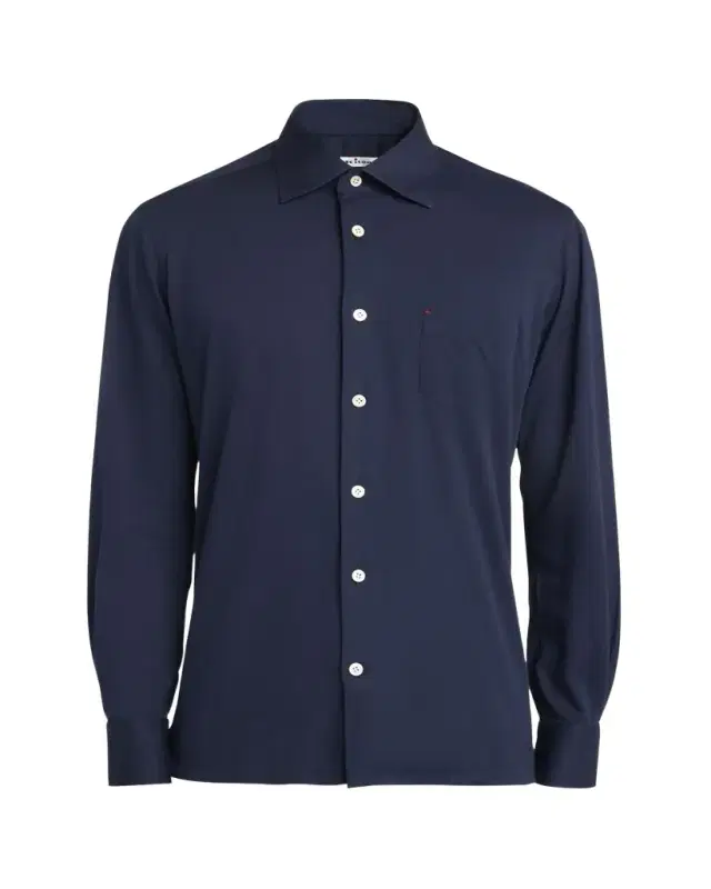 Kiton Men's Nerano Cotton Stretch Sport Shirt