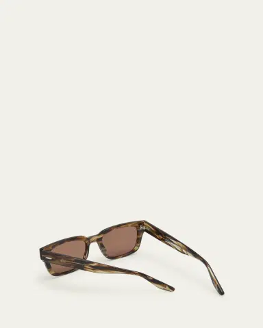 Barton Perreira Men's Zander Plastic Rectangle Sunglasses | Thumbnail 2 Barton Perreira Men's Zander Plastic Rectangle Sunglasses | Thumbnail 2
