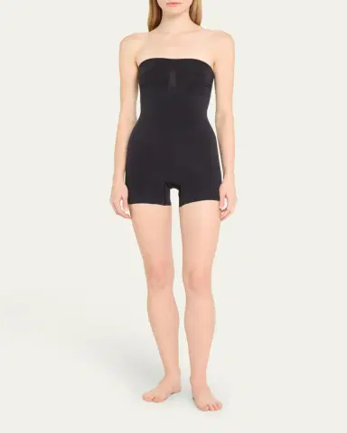 Skims Seamless Sculpt Strapless Shortie Bodysuit | Thumbnail 2