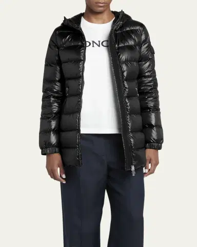 Moncler Glements Hooded Puffer Parka Jacket | Thumbnail 4 Moncler Glements Hooded Puffer Parka Jacket | Thumbnail 4