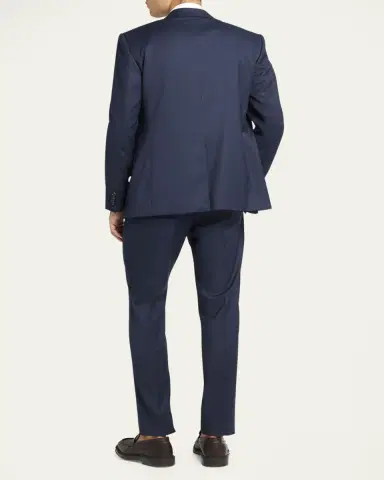 Loro Piana Men's Modern-Fit Wool Herringbone Suit | Thumbnail 3 Loro Piana Men's Modern-Fit Wool Herringbone Suit | Thumbnail 3