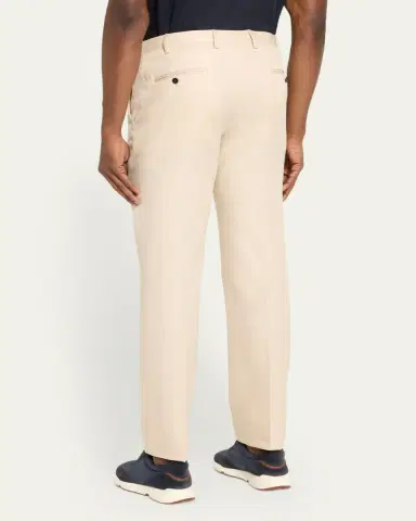 Kiton Men's Wool Twill Trousers | Thumbnail 3