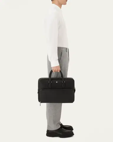 Montblanc Men's Sartorial Medium Document Briefcase | Thumbnail 2 Montblanc Men's Sartorial Medium Document Briefcase | Thumbnail 2