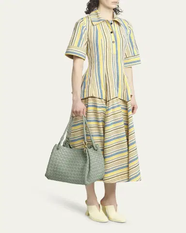 Bottega Veneta Parachute Large Shoulder Bag | Thumbnail 5 Bottega Veneta Parachute Large Shoulder Bag | Thumbnail 5