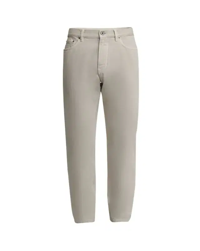 ZEGNA Men's Cotton Denim Five-Pocket Pants