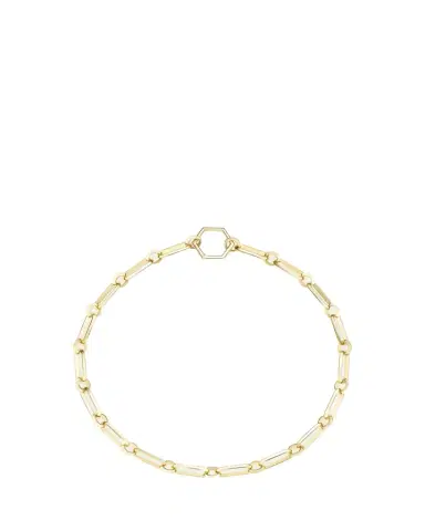 Harwell Godfrey 18K Yellow Gold Major Knife Edge Link Foundation Chain Necklace, 18"L | Thumbnail 1 Harwell Godfrey 18K Yellow Gold Major Knife Edge Link Foundation Chain Necklace, 18"L | Thumbnail 1