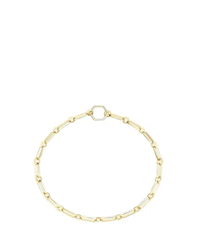Harwell Godfrey 18K Yellow Gold Major Knife Edge Link Foundation Chain Necklace, 18"L