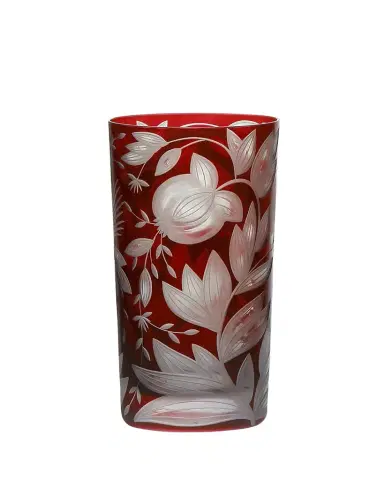 Artel Verdure Red Crystal Highball Glass, 17.5 oz. | Thumbnail 1 Artel Verdure Red Crystal Highball Glass, 17.5 oz. | Thumbnail 1