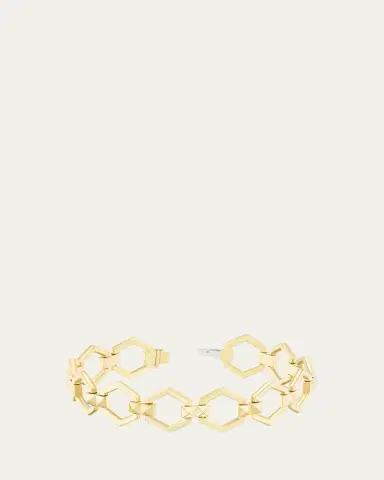 Harwell Godfrey 18K Yellow Gold Pyramid Stud Foundation Bracelet | Thumbnail 2
