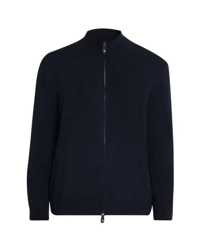Men's Tyton Wool Knit Bomber Jacket